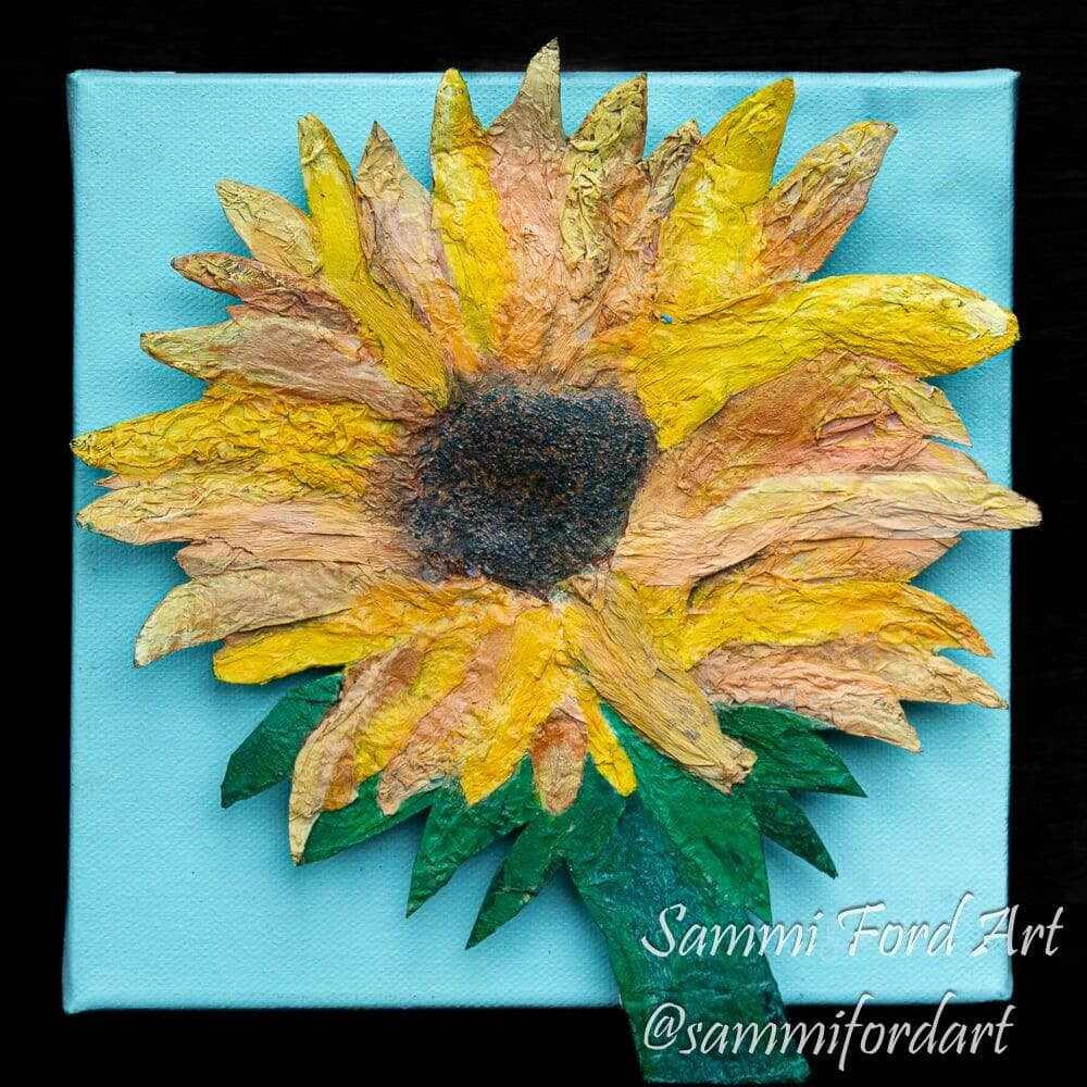 Paper Sunflower