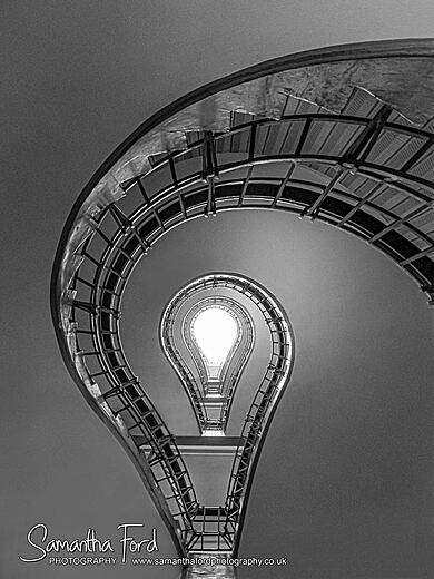 Lightbulb Staircase